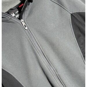 Spyder Mens Constant Full Zip Jacket In Grey And Black Size‎ XL